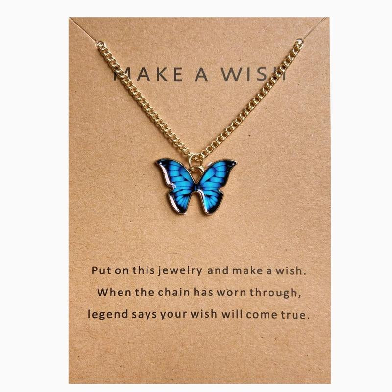 Butterfly Wish Necklace