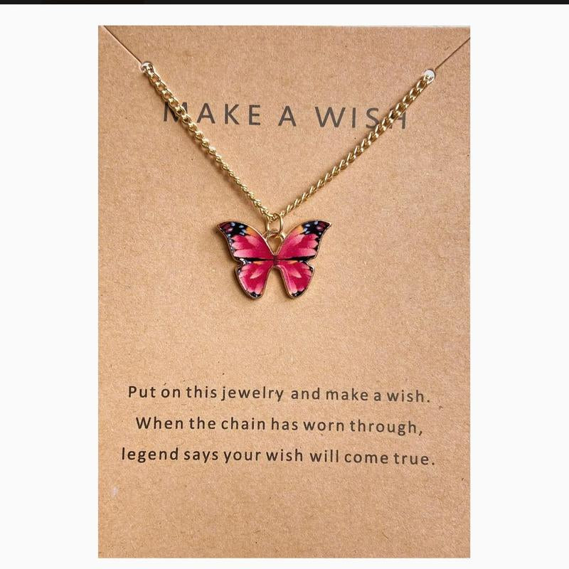 Butterfly Wish Necklace