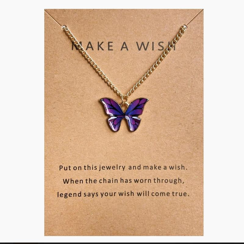 Butterfly Wish Necklace