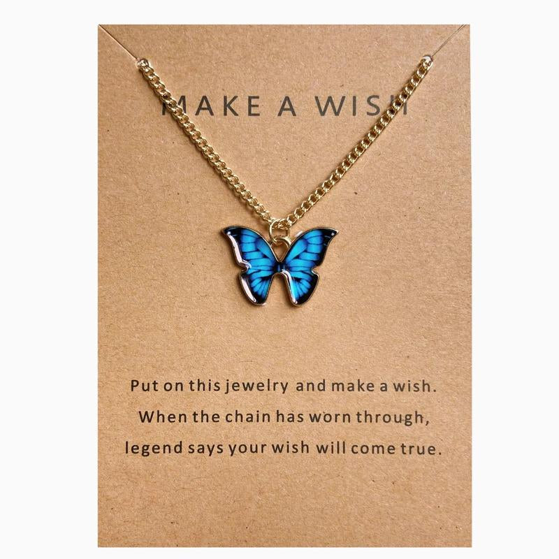 Butterfly Wish Necklace