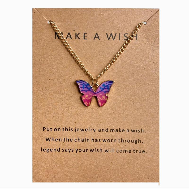 Butterfly Wish Necklace