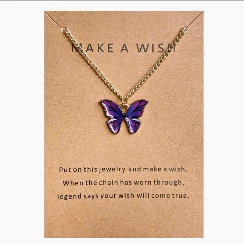 Butterfly Wish Necklace